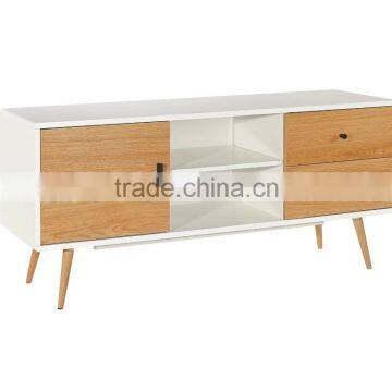 TV Unit , Modern design , Oak legs+MDF