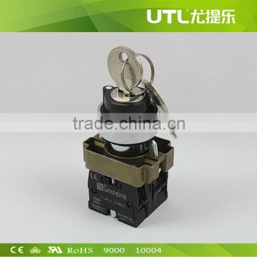 LA110-B2-BG 48V Key Emergency Button Switch with CE