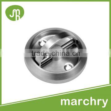 MH-0759A solid stainless steel round recessed door handle