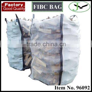 Wholesale 100% polypropylene pp woven firewood bulk bag from Yantai