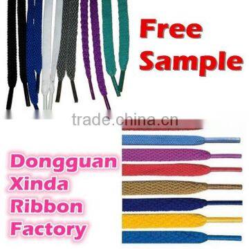 flat custom printed shoelace polyester shoe lace wholesale shoe laces                        
                                                Quality Choice