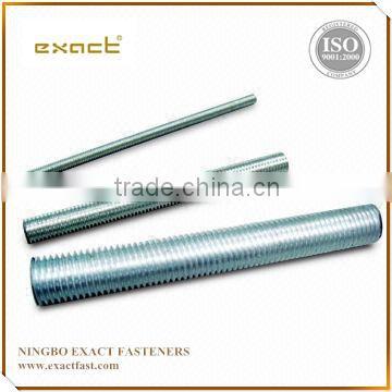 DIN 975, DIN976 Zinc plated steel stud bolt m20