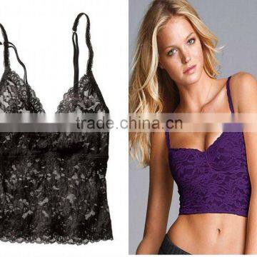Stretch Lace Crop length Bra with womens hot sex images