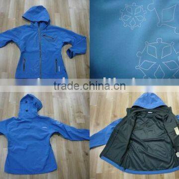 Lady's Functional 3-layer Outdoor Jacket with Hood