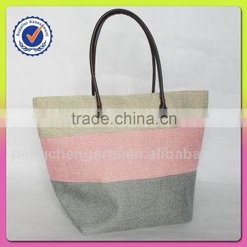 High quality polyester bags with ladies shooping handbags