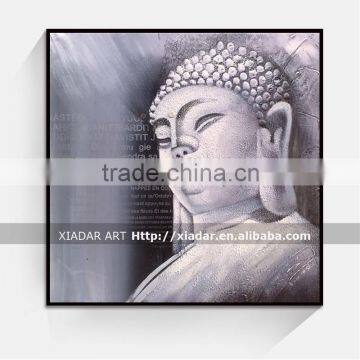 hand painted canvas decor buddha face oil painting on canvas many good design