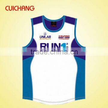 running singlet custom design