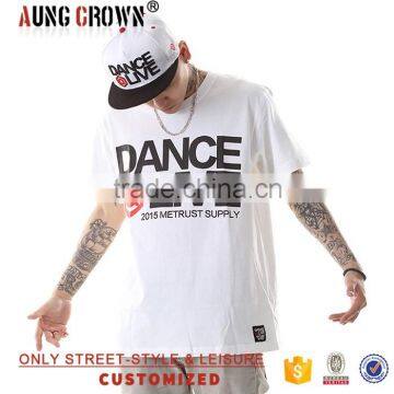 High Quality Cheap Gold Supplier Wholesale Plain Custom Print T Shirt