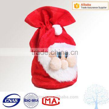 beautiful drawstring gift bag for Christmas decoration/candy bag