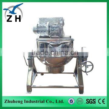 jacketed electric kettle brewing plant tilting electric/steam/gas heating jacketed kettle/pan/boiler/pot