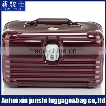 Custom Made Carry On PC Aluminum Frame Handle Aluminum Make Up Kit Bag Case Box