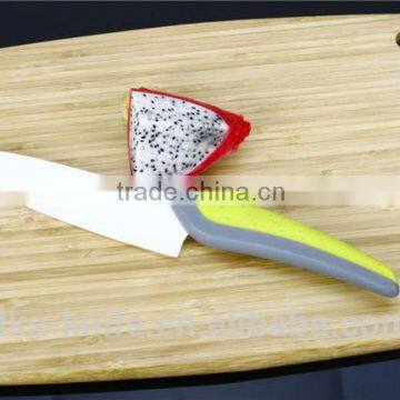 KC1302C 6 inch TPR handle ceramic blade chef knife