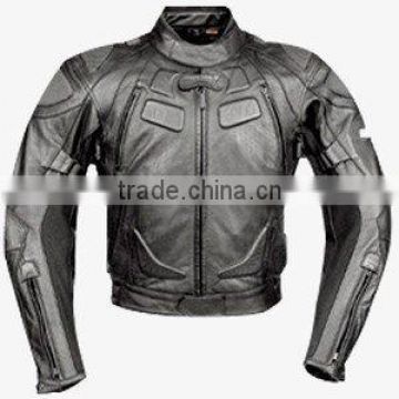 Leather Motorbike Racing Jacket