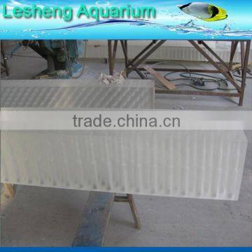 slots clear acrylic panel