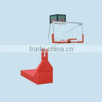 Sports Facilities Electric Hydraulic Basketball Stand for Competition