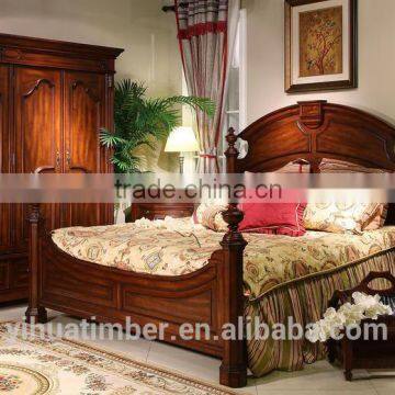 Muebles del dormitorio de madera de alta calidad suave 2015 on sale buena cama