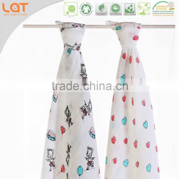 LAT Pre-washed 100% cotton china factory blanket