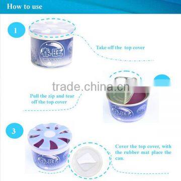 Wholesale Cheap OEM label 70g Adjustable Solid Shape Air Freshener Fragrance