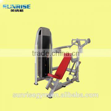 hammer strength gym incline chest press