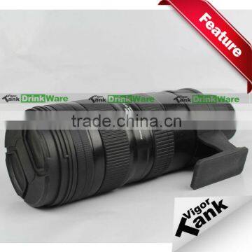 Vacuum Insulated Nikon Lens Cup Lens Shape