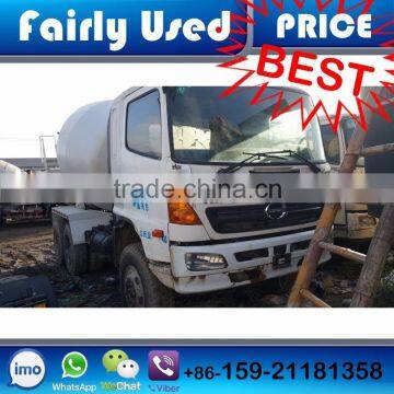 Used Japan Isuzu Hino Mixer Truck of Mobile Mixer Truck