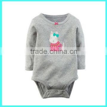 Brand new organic cotton bodysuits cotton romper for baby,babies newborn clothes