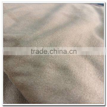 Knitted Fabric Spandex Strech Faux Suede Fabric For Sofa Curtain/ POLY96% SPAN4% photo-5