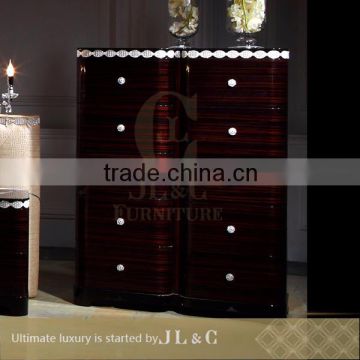 JH22-09 Chest of Drawers Corner Cabinet Design Custom Cabinets Bedroom from JL&C Luxury Home Furniture