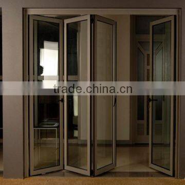 Foshan manufacturer high quality customized aluminum door/aluminum glass folding door