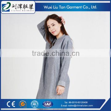 cotton double cloth plus size women sleepwear