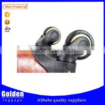 2015 Hot Selling PU Travel Luggage Spinner Trolley Luggage Bag With Removable Wheels photo-4