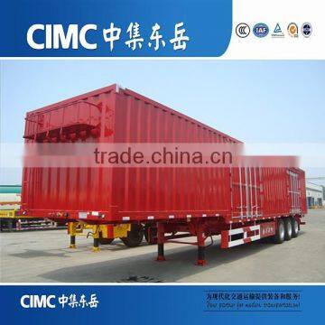 CIMC 3 Axles Enclosed Container Heavy Duty Trailer Truck