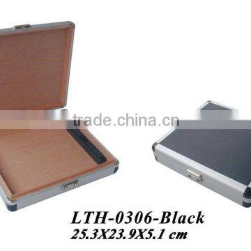 Aluminum case Spanish cedar cigar packing box