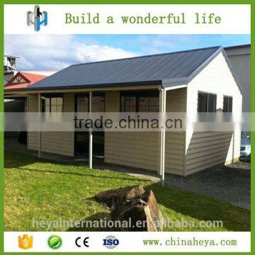 Living well standard prefab huts selling in area