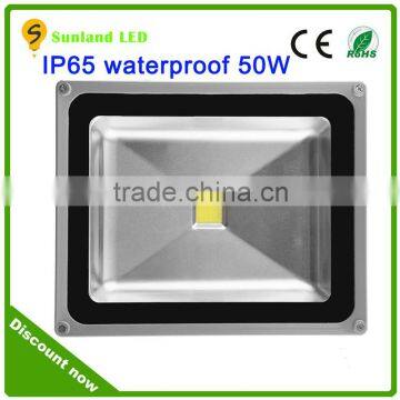 High lumen Epistar cob 2700K-7500K led ip65 floodlight 50w ip65 outdoor 50w led floodlight