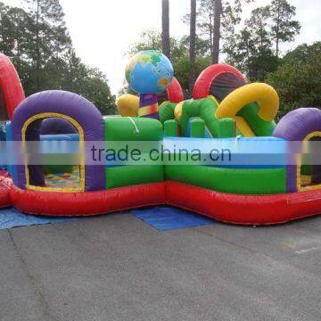 2012 mini inflatable obstacle course for kids