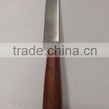 Colour Wooden Handle 6 Piece Set Containing Chopper Frozen Meat Knife photo-4