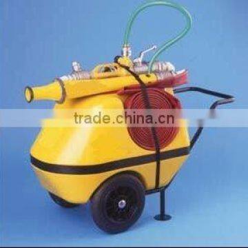 Water mobile fire extinguisher