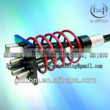 prestressed tension device for fixed-end P type anchorge