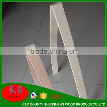 Free Samples Laminated Veneer Sheets Wood Bent Bed Board for Bed Furniture Overlay Paper