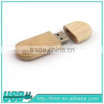 High Quality and Cheap Small Wooden Bamboo Usb Flash Disk photo-3