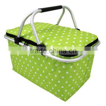 2016 hot sale collapsible laundry basket with handle.