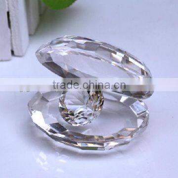 Charming Clear Crystal Shell with Diamond For Lover Gift