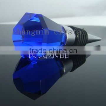 2013 Newest Blue Wine Bottle Stopper For Sale Wedding Favors