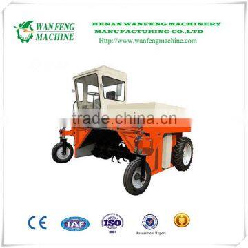 wheel type compost turning machine