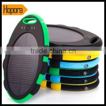 Dual USB 5000mah Solar Charger for Mobile Phone