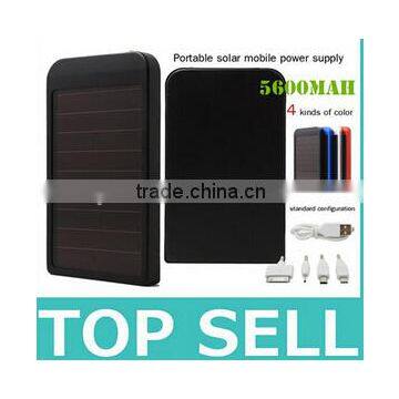 Solar Battery 5600MAH Mobile Phone Power Bank External Battery Charger for iPhone Samsung series