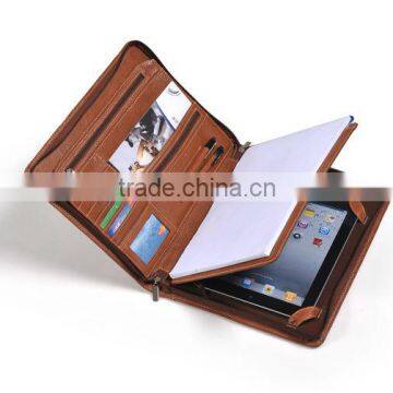 Letter-Size Portfolio With Detachable iPad Holder and Multiangle Viewing