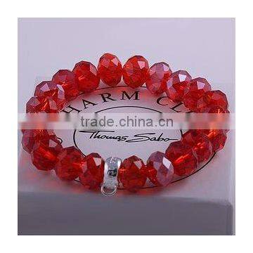 Arrival Rhinestone Bracelet with crystal beads unit selling(R-1329