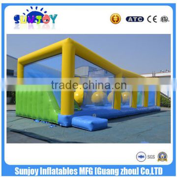 SUNJOY 2016 hot sell inflatable obstacle course, inflatable sport game, adult inflatable obstacle course for sale